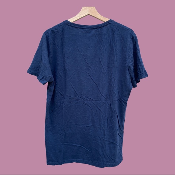 navy blue graphic tee - Picture 7 of 8